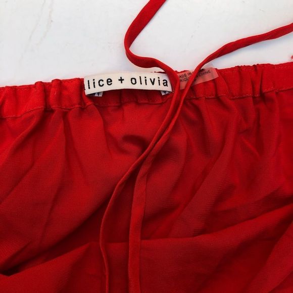 Alice + Olivia orange top - Picture 8 of 10